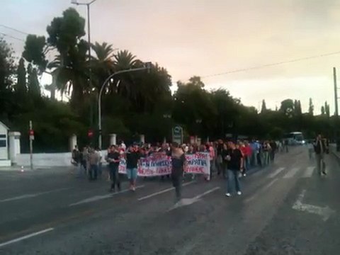 Συγκέντρωση του ΠΑΜΕ στο Σύνταγμα