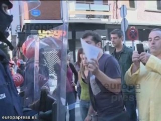 Detenidas 7 personas en el desalojo de un gaztetxe