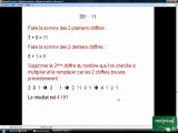 Regardez le Cours Multiplier un nombre à 3 chiffres par 11 en Vidéo 100% Gratuit   netprof.fr