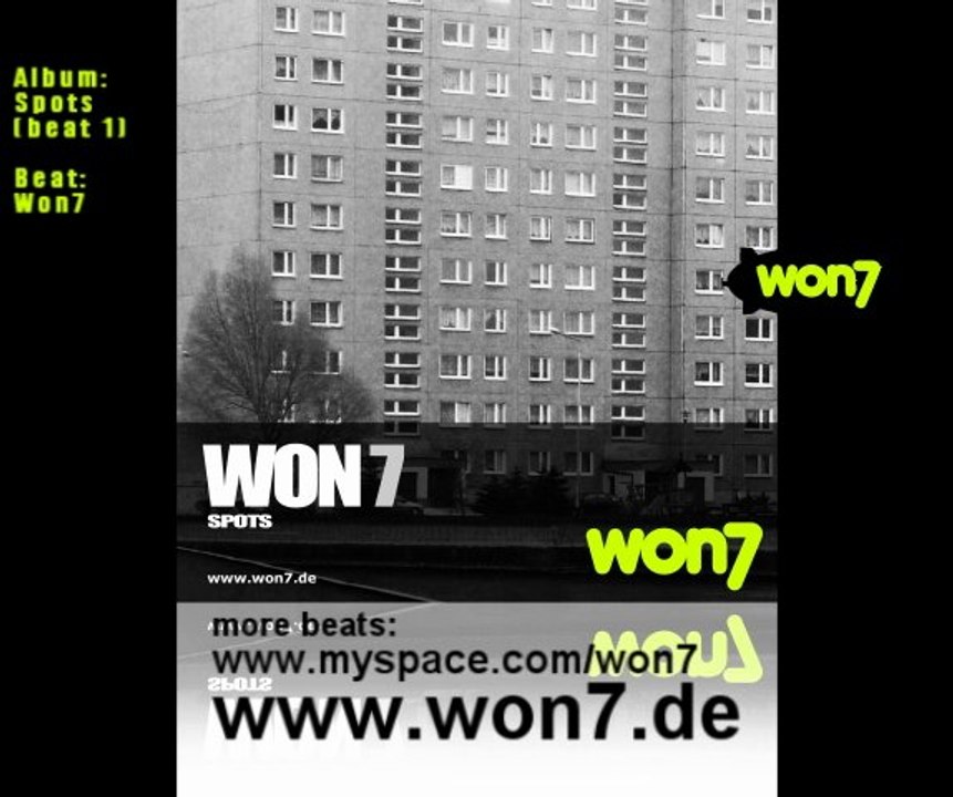 won7 - Spots Beat 1 - DJ Premier -  instrumental - MPC - Aachen - Rybnik - Hip Hop
