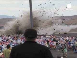 Segundo accidente en una exhibición aérea en Estados...