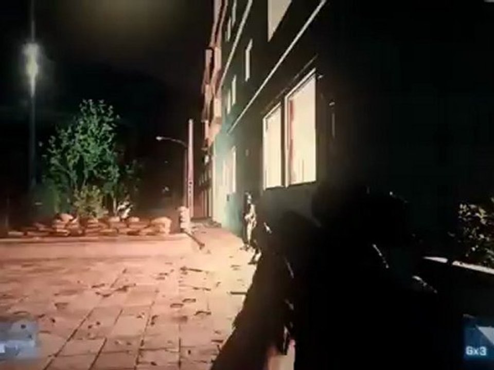 Battlefield 3 Operation Guillotine Xbox 360 Gameplay