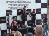 World Cup Karting KZ1 Genk 2011 Podium: Thonon - De Brabander - Fore