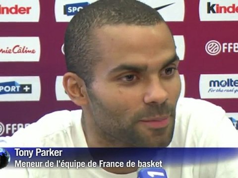 Eurobasket: Noah et Parker motivés pour gagner