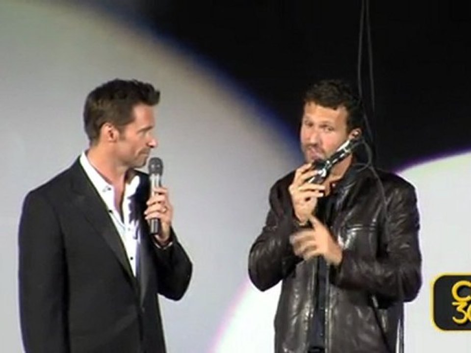 Avant-première de "Real Steel" à Paris en présence de Hugh Jackman