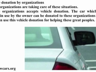 Vehicle Donation | Preparing for a Vehicle Donation in Advance