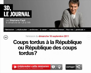 Coups tordus à la République ou République des coups tordus