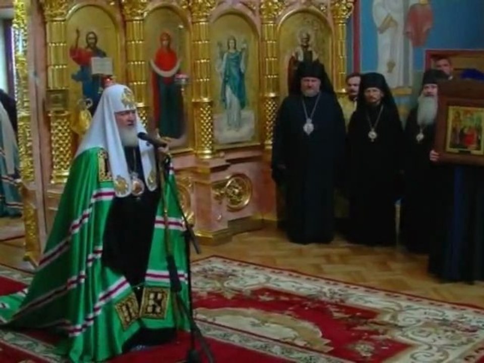 Слово Святейшего Патриарха в Покровском соборе