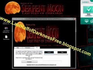 Last Half of Darkness Society of the Serpent Moon PC Download