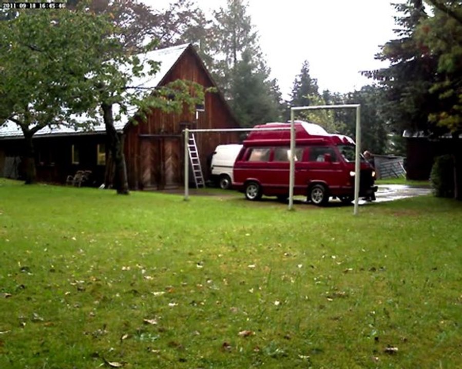 Renn-Opa bei mir zu Besuch