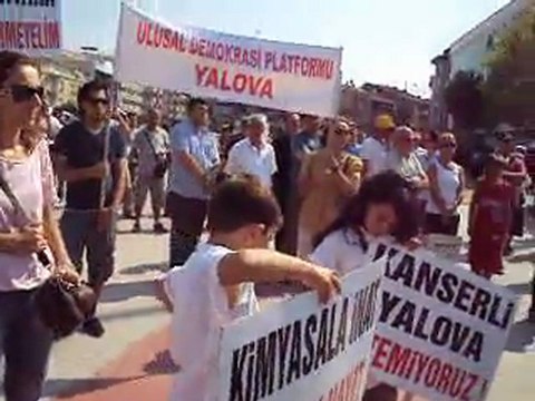 Marmara bölgesinde Yalova da Vopak 'a Hayır. Marmara bölgesini yok edecek olan tesislere karşı Yalova İçin El Ele Platformunun açıklamasından.Adem KUYUMCU