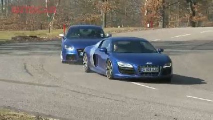 Audi R8 V10 vs Audi TT RS