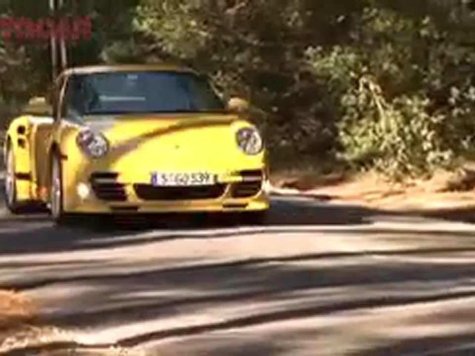 Porsche 911 Turbo driven