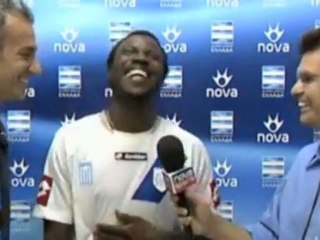 Ο Μπακαγιόκο του ΠΑΣ Γιάννινα ξεσπάει σε γέλια