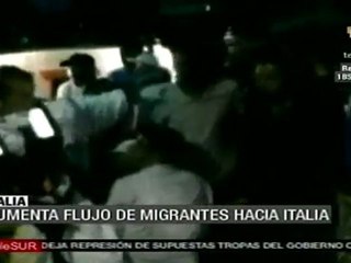 Sigue el éxodo de africanos hacia Italia