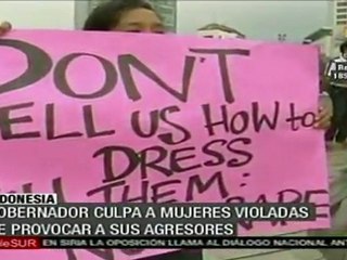Minifaldas y ropa ajustada contra el machismo en Indonesia