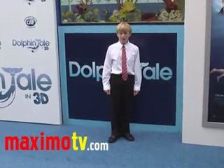 Nathan Gamble at DOLPHIN TALE 3D World Premiere Arrivals