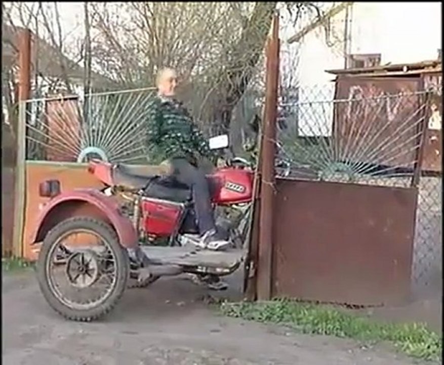 Side-car russe  Fail
