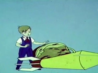 Советский киножурнал «Хочу всё знать»: заставка «Орешек знаний тверд, но...»