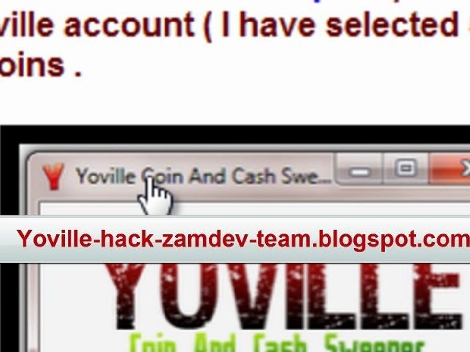Yoville Coin and Cash Sweeper Money Hack | Coins | Cash