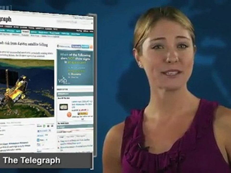 NASA Warns Satellite Falling to Earth