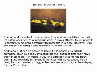 Video - A Little Help And Information For Saving Money In WOW