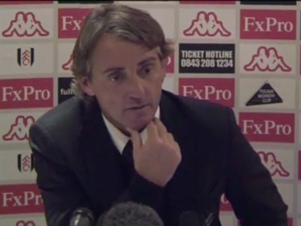Mancini bemängelt fehlende kontrolle