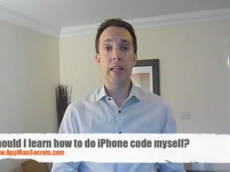 Should I learn iPhone code myself