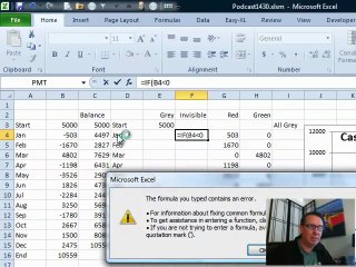 Learn Excel 2010 - Creating a Waterfall Chart Without Add-ins