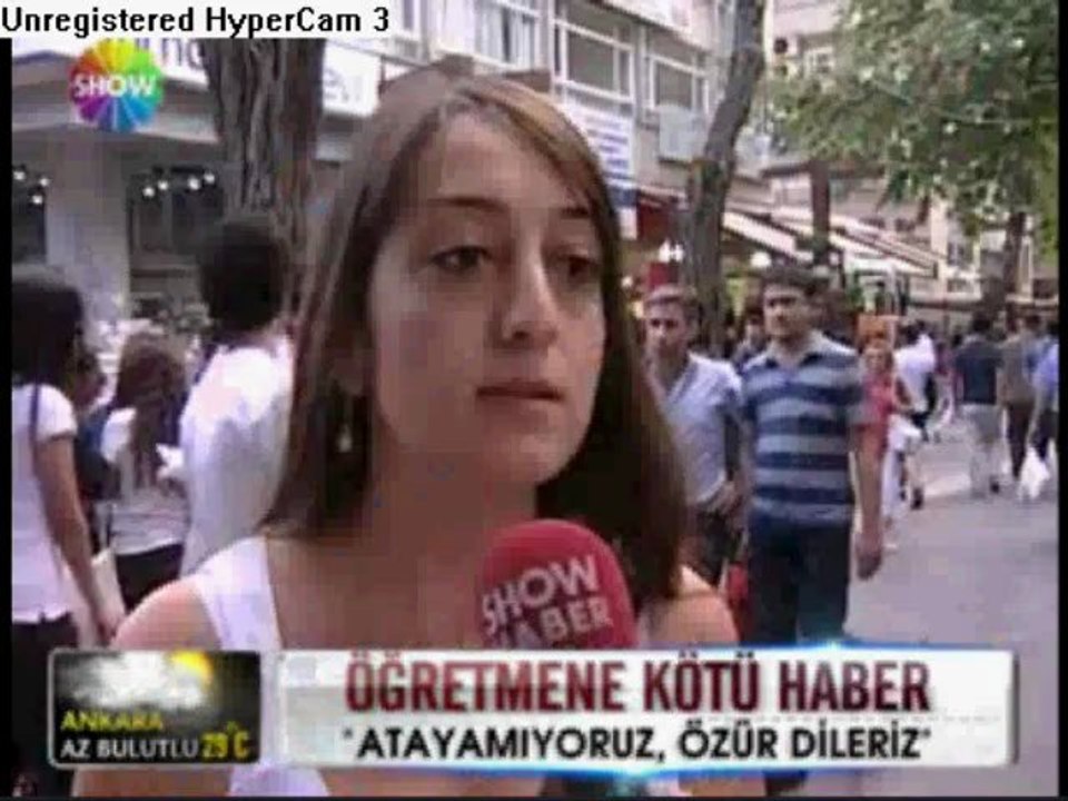 ATAYAMADIĞIMIZ İÇİN ÖZÜRDİLERİZ  SHOW TV
