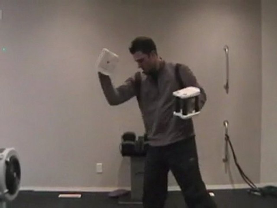 Boxing Dumbbell Uppercuts