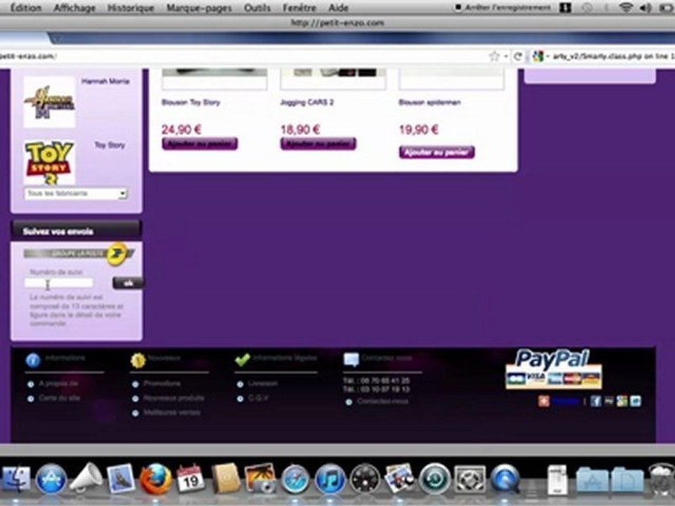 Dropshipping Suivi des commandes