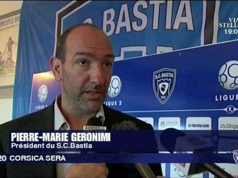 FR3 Via Stella - SC Bastia : Conférence de presse du 19/09/2011