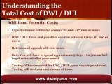 El Paso DWI Attorney Reviews the Total Costs of a DWI Conviction