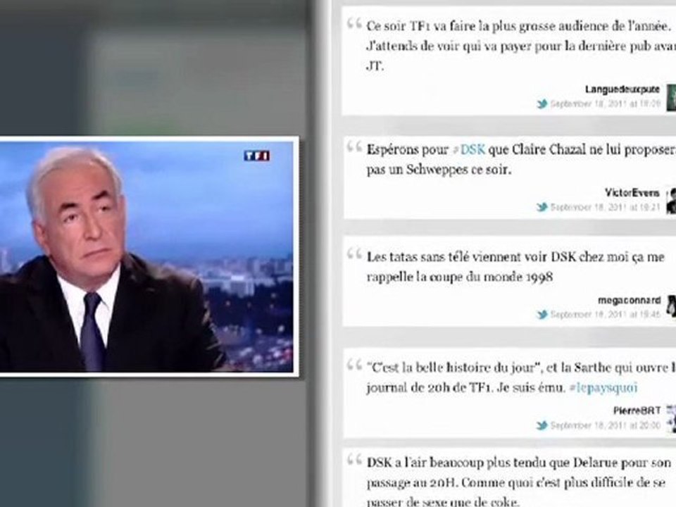 DSK : c'était aussi en direct sur Twitter
