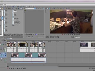 Zneškodňovanie "bomby" a strih v sony vegas