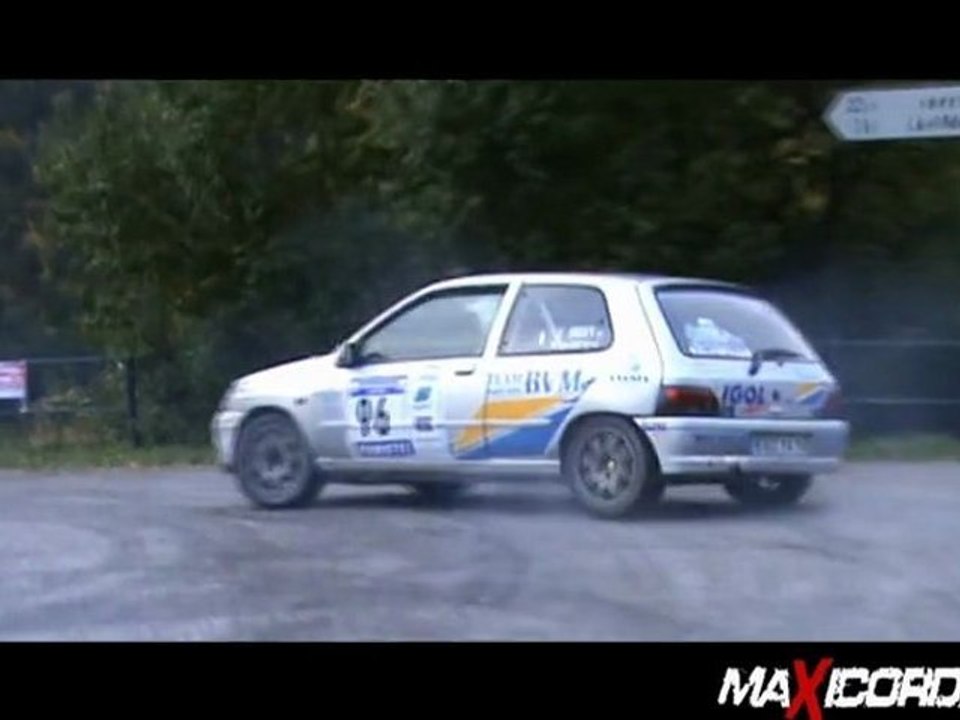 Rallye des bauges 2009 team BVM