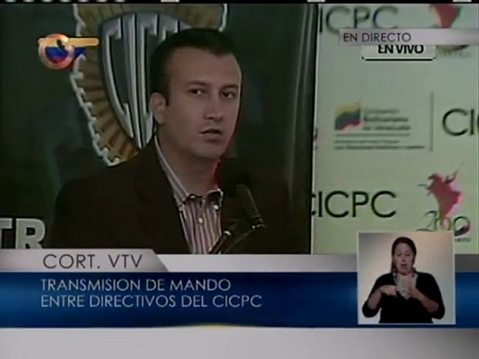 El Aissami presenta nuevo director de CICPC