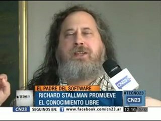Entrevista a Richard Stallman en #TECNO23 CN23