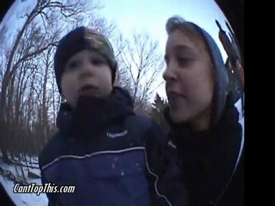 Kid Forced to Sled