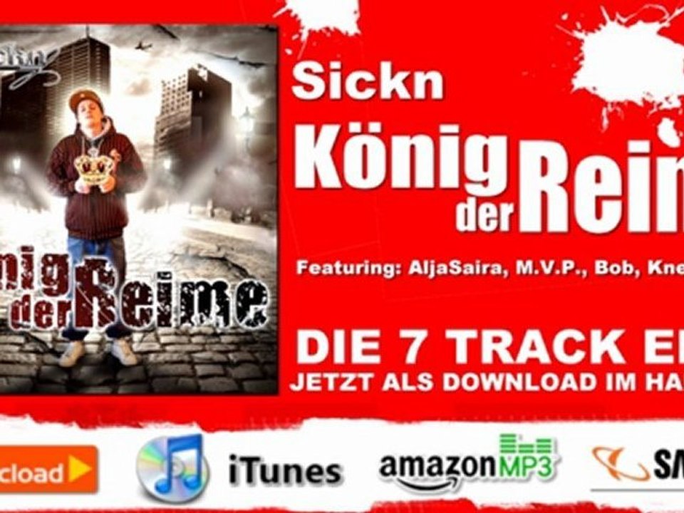 Sickn - König der Reime - Hip Hop EP (Offizielles Snippet)