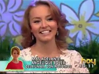 Angelique Boyer en Hoy
