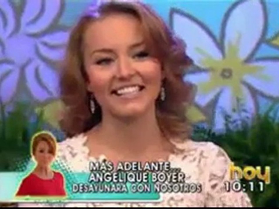 Angelique Boyer en Hoy