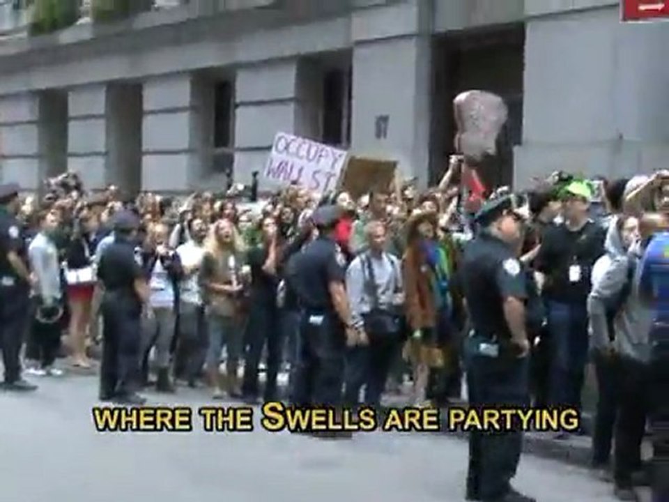 occupation de Wall Street -  Faceoff at 55 Wall St.