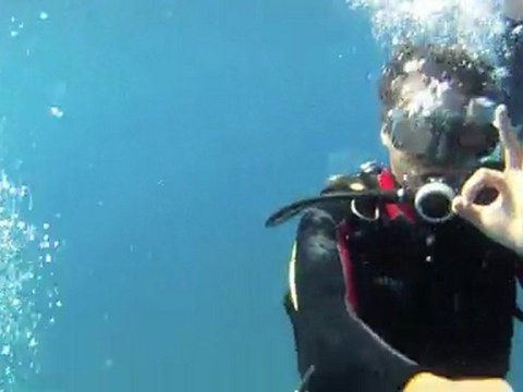 Diving in Pietra Ligure 2011 [ gopro camera + snake river prototyping blur fix]