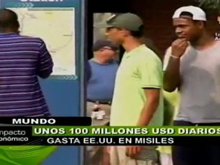 Potencias en crisis gastan millones de dólares en Libia