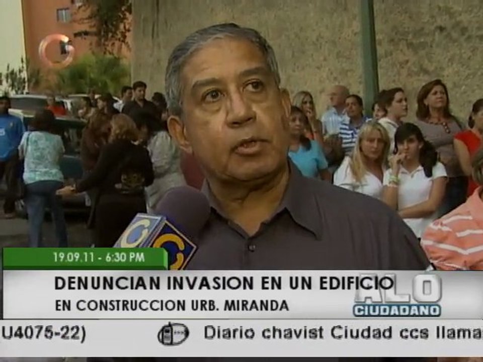 Invaden edificio en el municipio Sucre