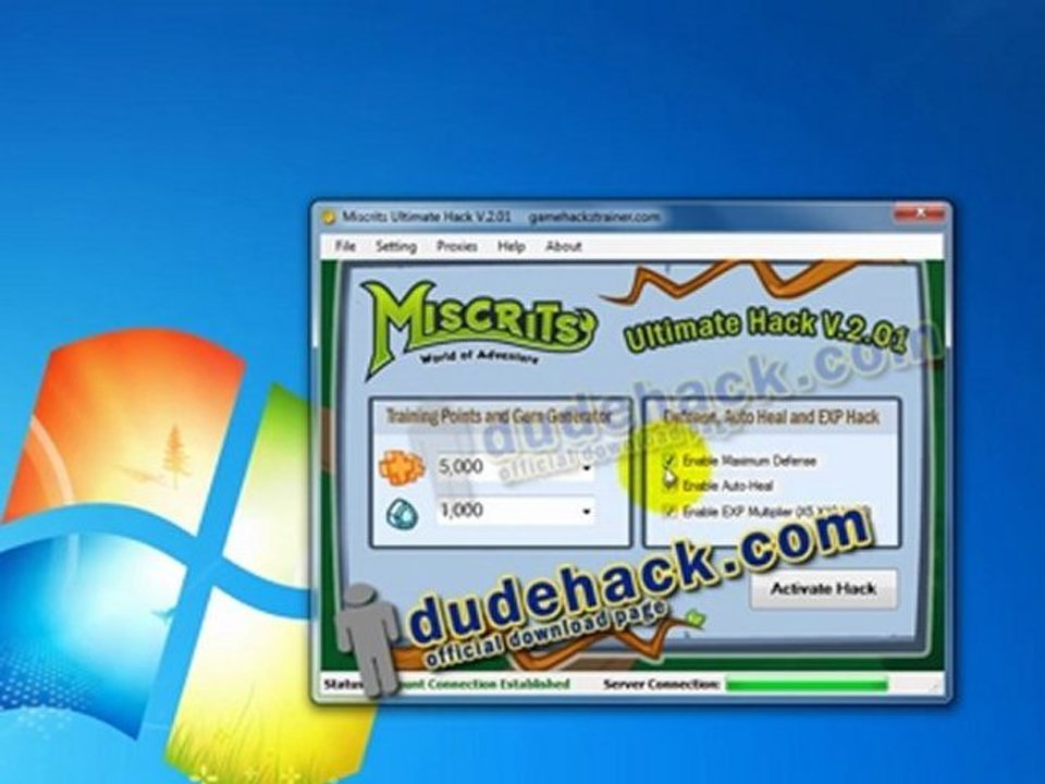 Miscrits Cheat -TRAINING POINTS +Gem+Gold+AutoHeal (Miscrits Training Points Cheat)