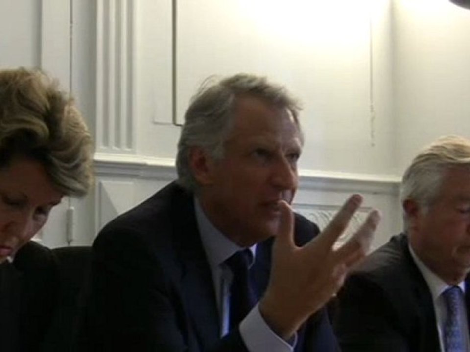 Bureau politique de République Solidaire avec Dominique de Villepin