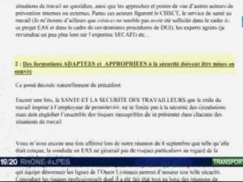 EAS Ouest Lyonnais, inspection du travail.